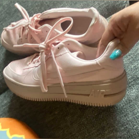 Nike Air Force Ones Light Pink - Picture 8 of 9